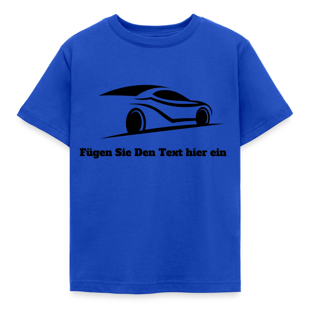 Kinder T-Shirt - Royalblau