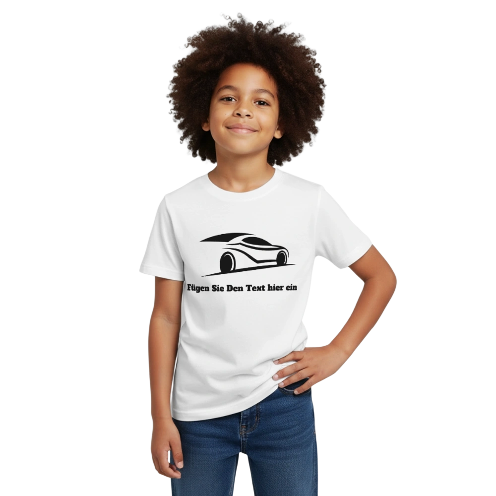Kinder T-Shirt - Weiß