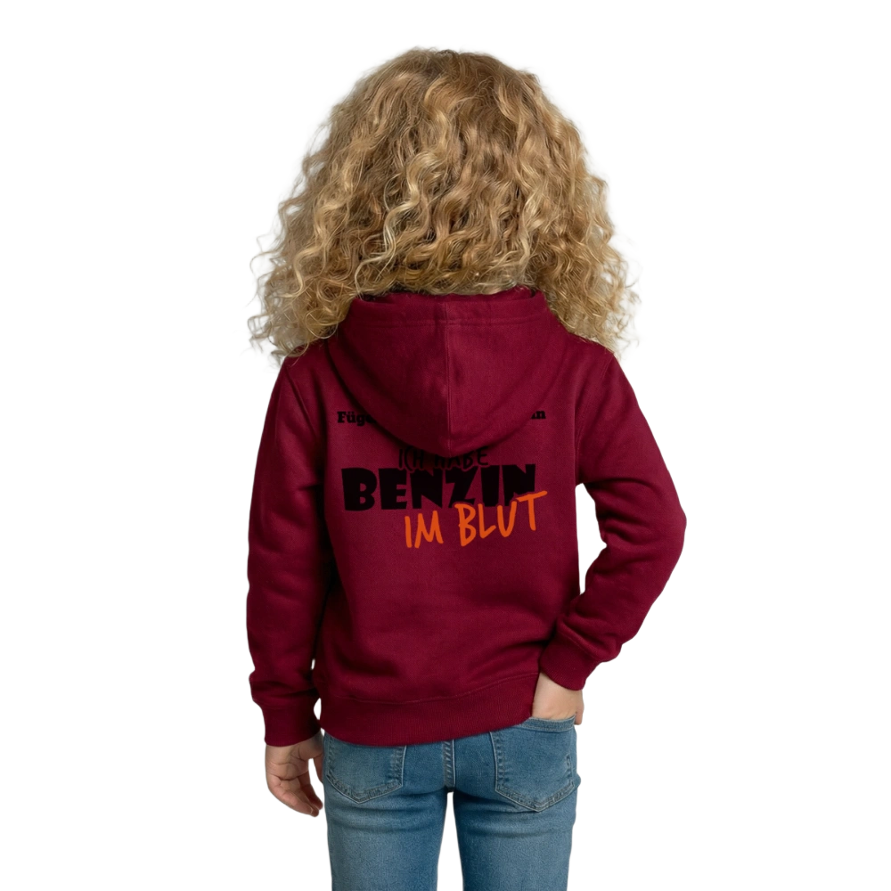 Kinder Hoodie - Bordeaux
