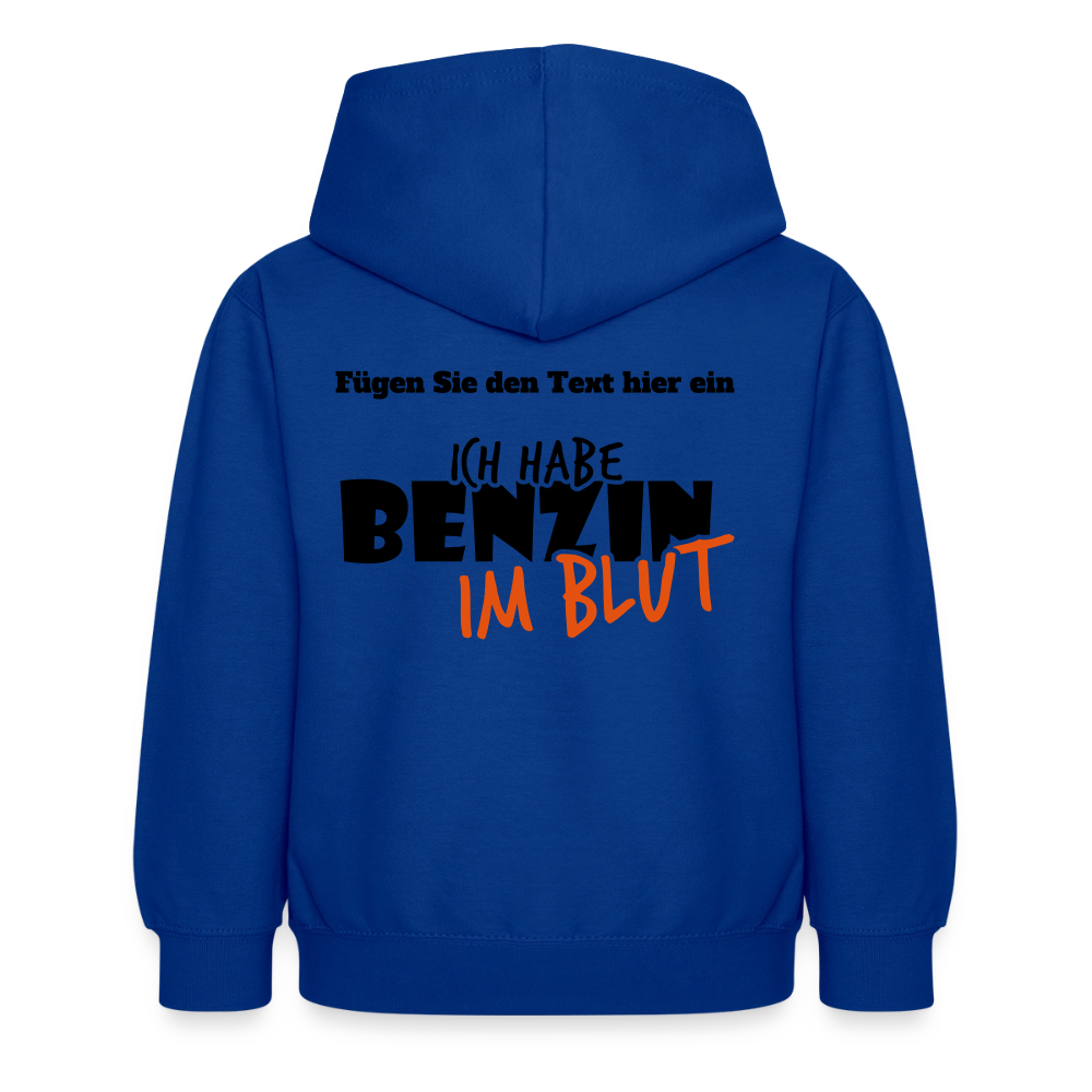 Kinder Hoodie - Royalblau