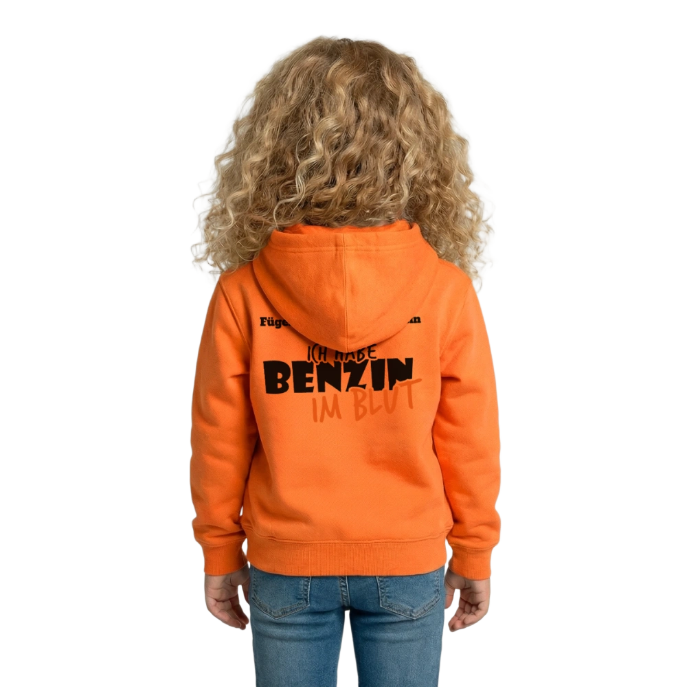 Kinder Hoodie - Orange