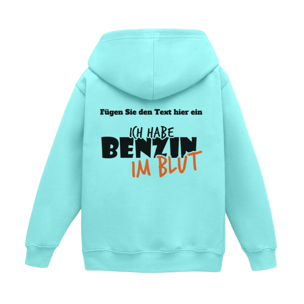 Kinder Hoodie - Pfefferminze