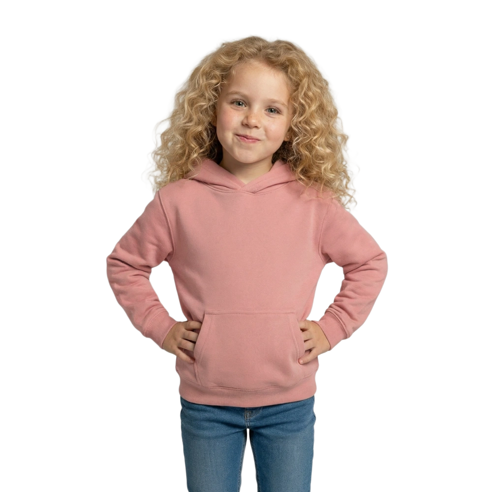 Kinder Hoodie - Altrosa