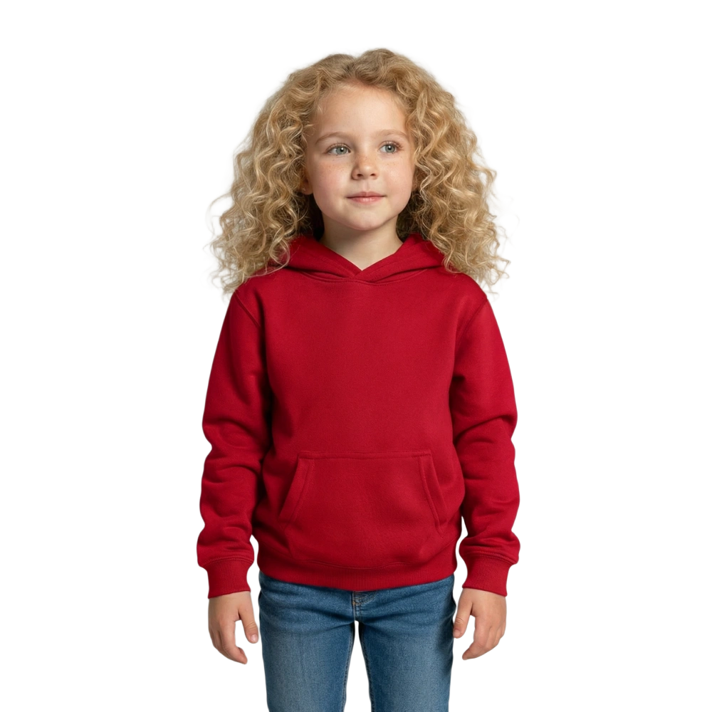 Kinder Hoodie - Rot