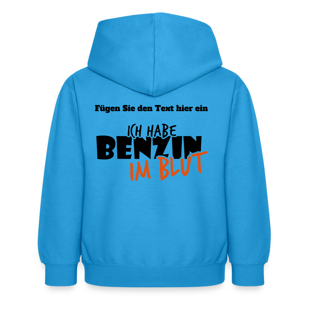 Kinder Hoodie - Meeresblau