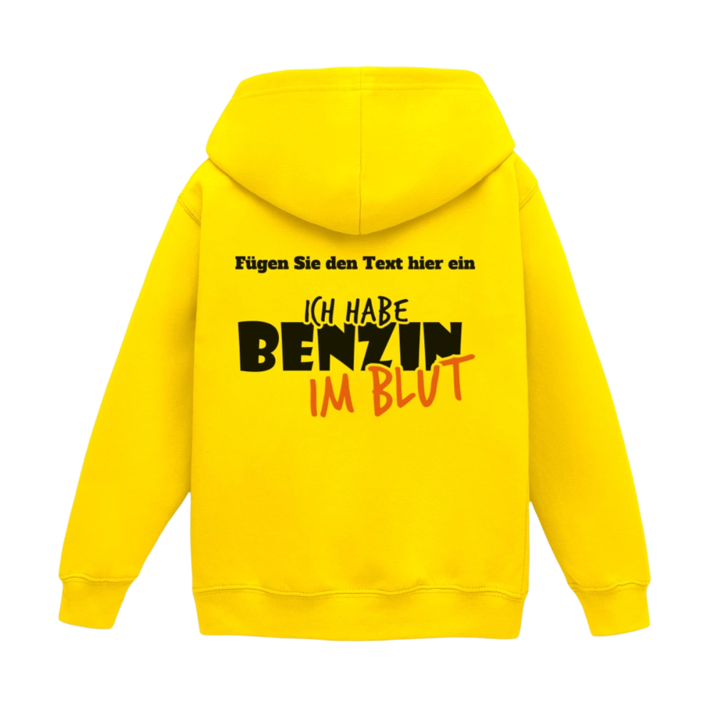 Kinder Hoodie - Gelb