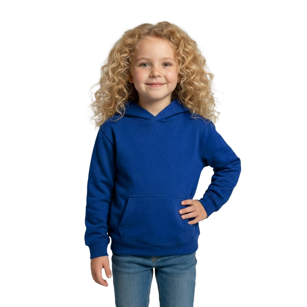 Kinder Hoodie - Royalblau