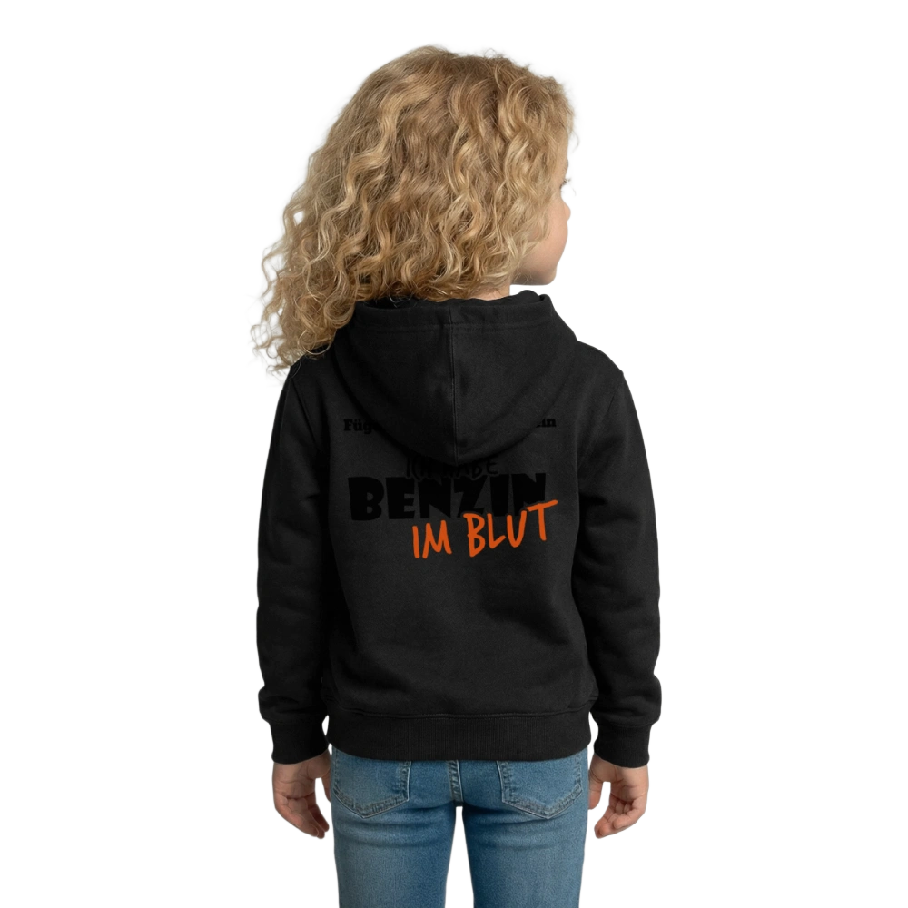 Kinder Hoodie - Schwarz