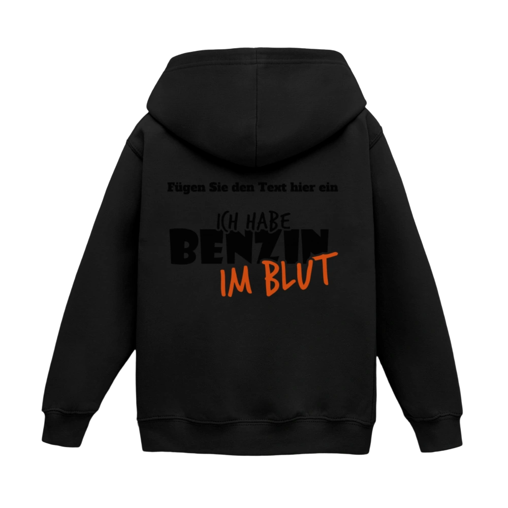 Kinder Hoodie - Schwarz
