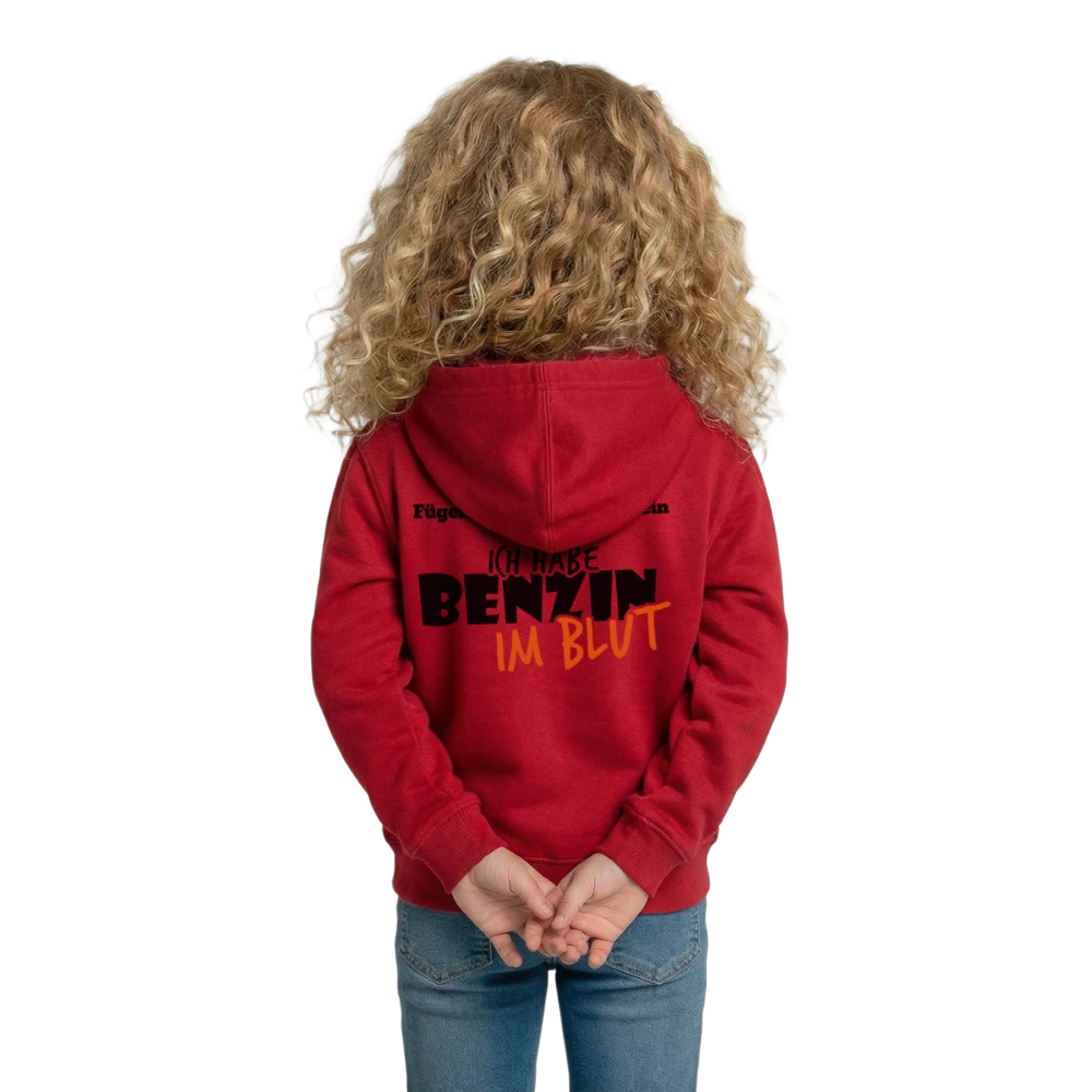 Kinder Hoodie - Rot