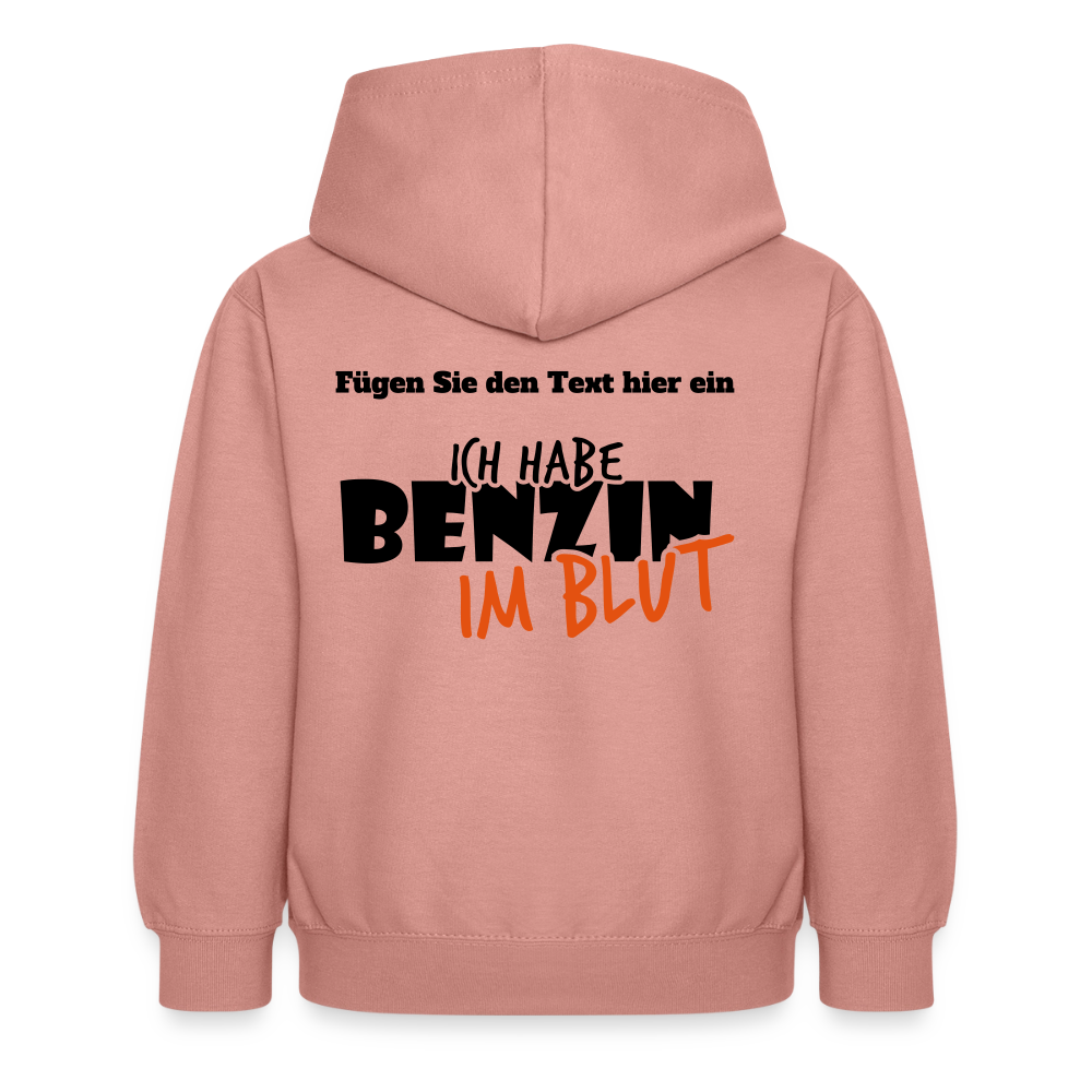 Kinder Hoodie - Altrosa
