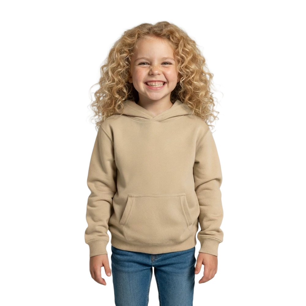Kinder Hoodie - Sand