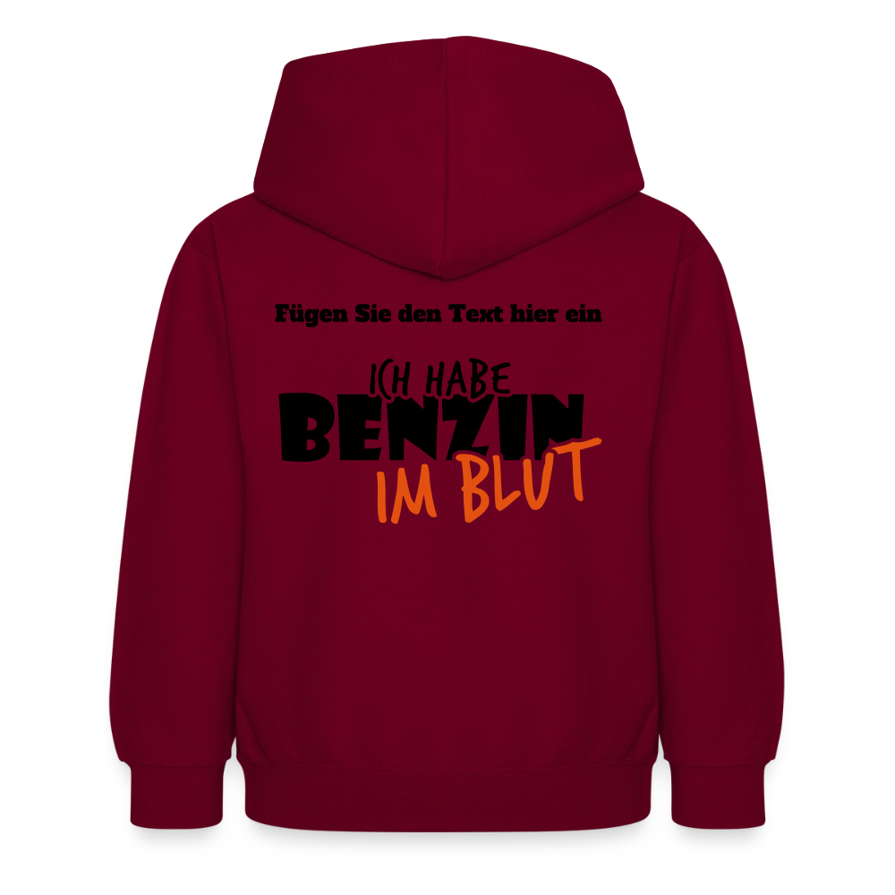 Kinder Hoodie - Bordeaux