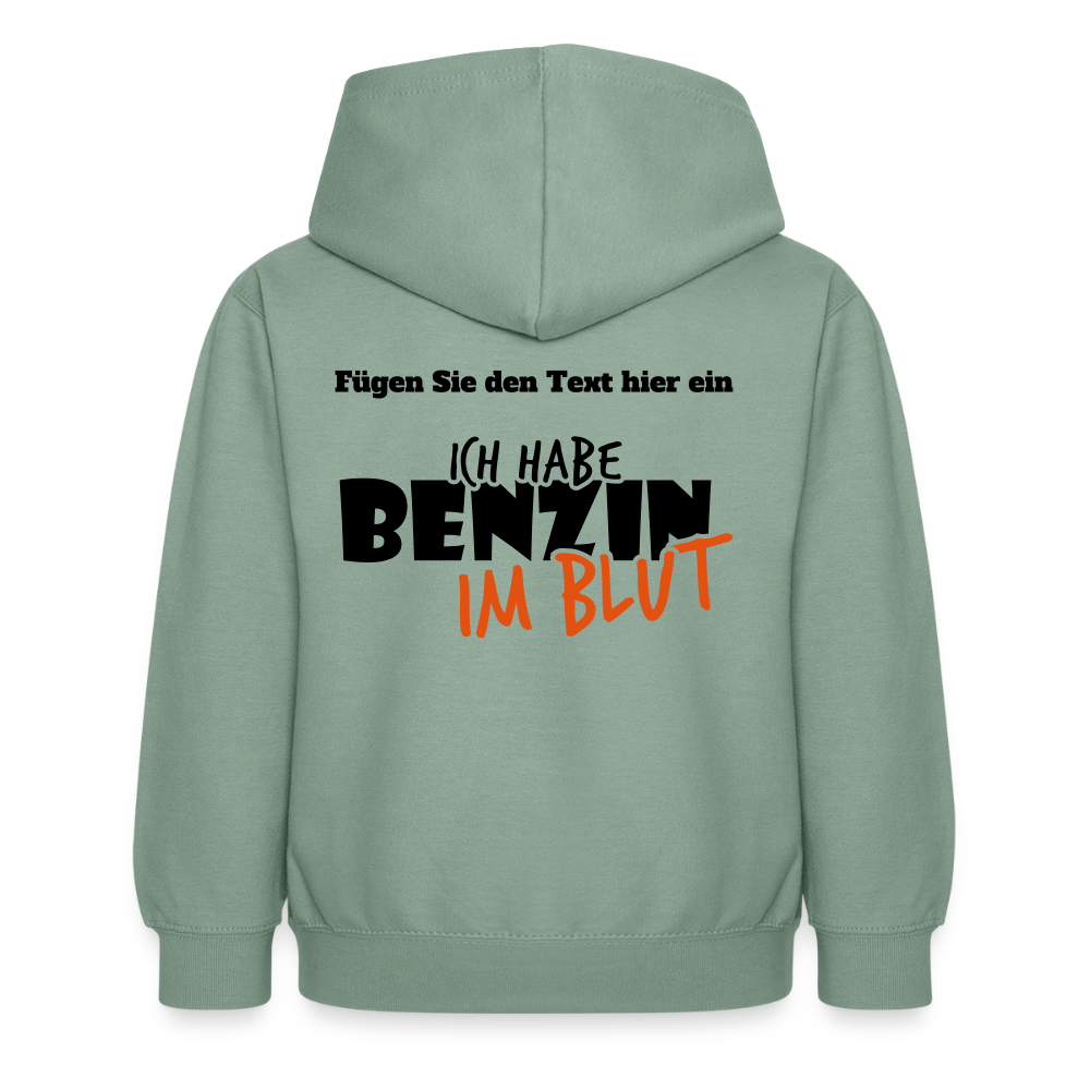 Kinder Hoodie - Graugrün