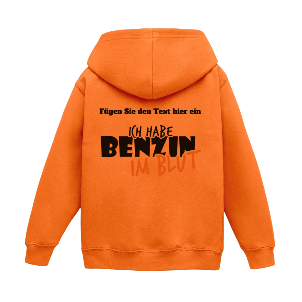 Kinder Hoodie - Orange
