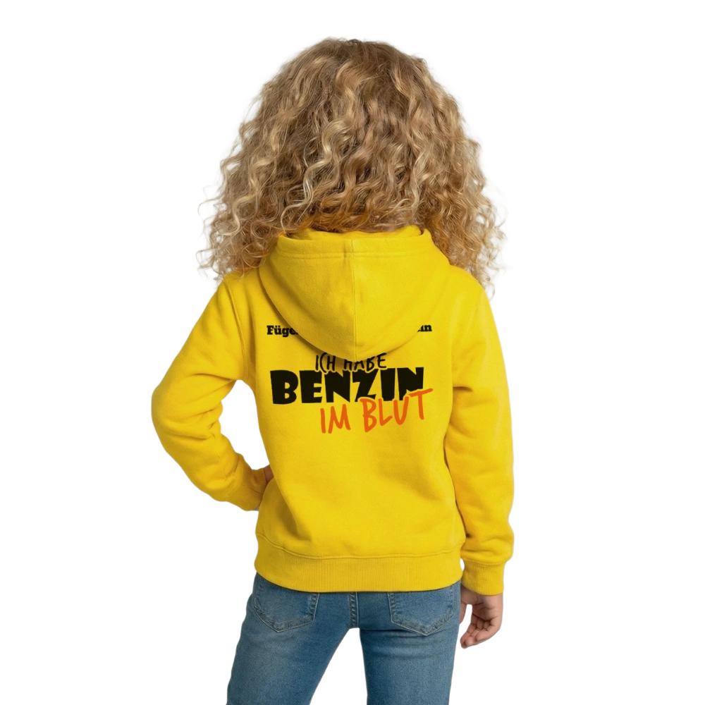 Kinder Hoodie - Gelb