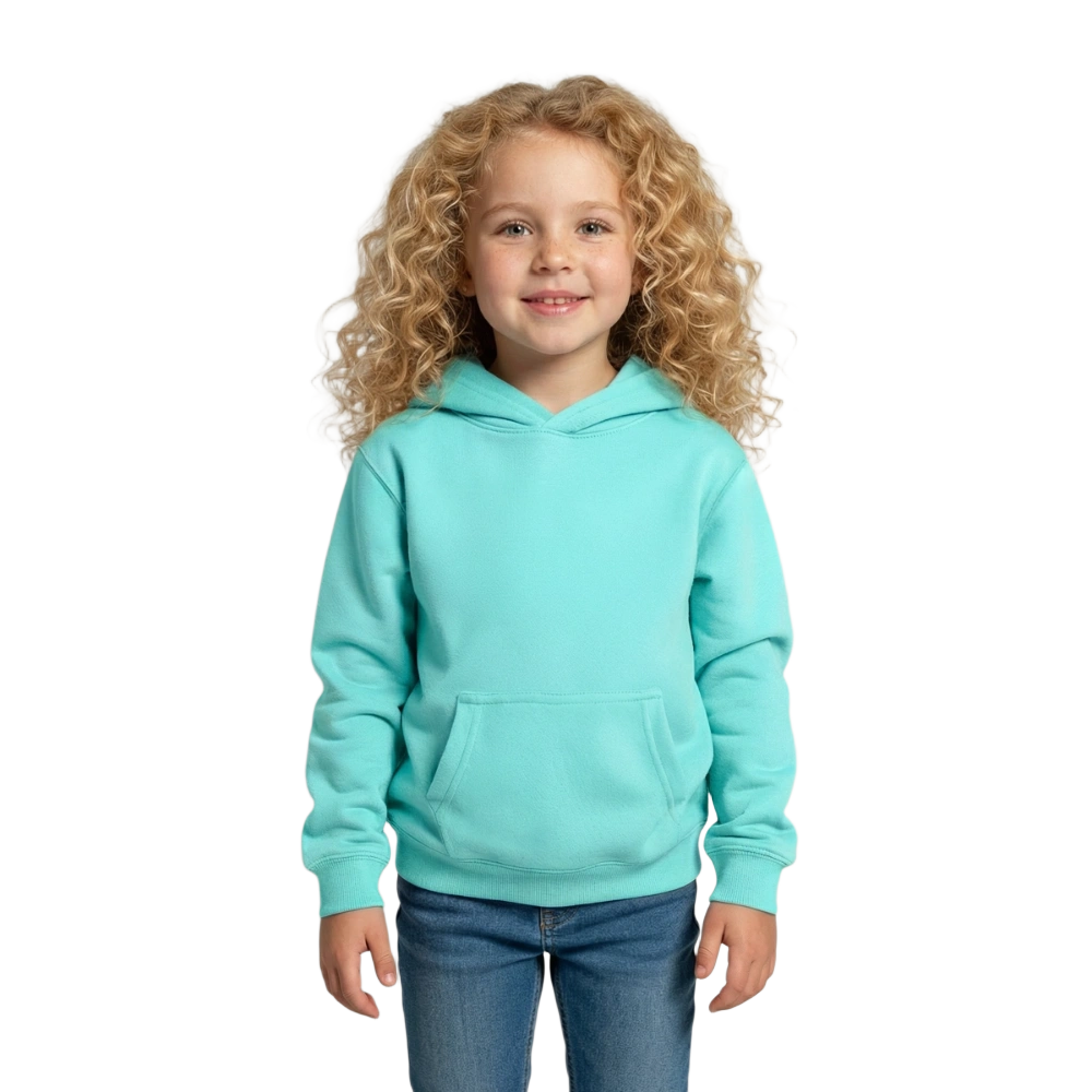 Kinder Hoodie - Pfefferminze