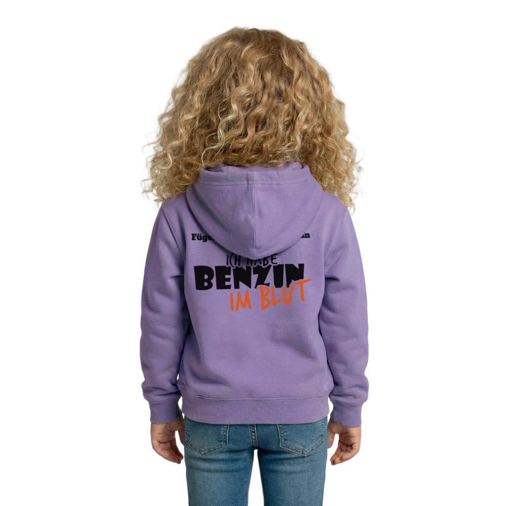 Kinder Hoodie - Lavendel