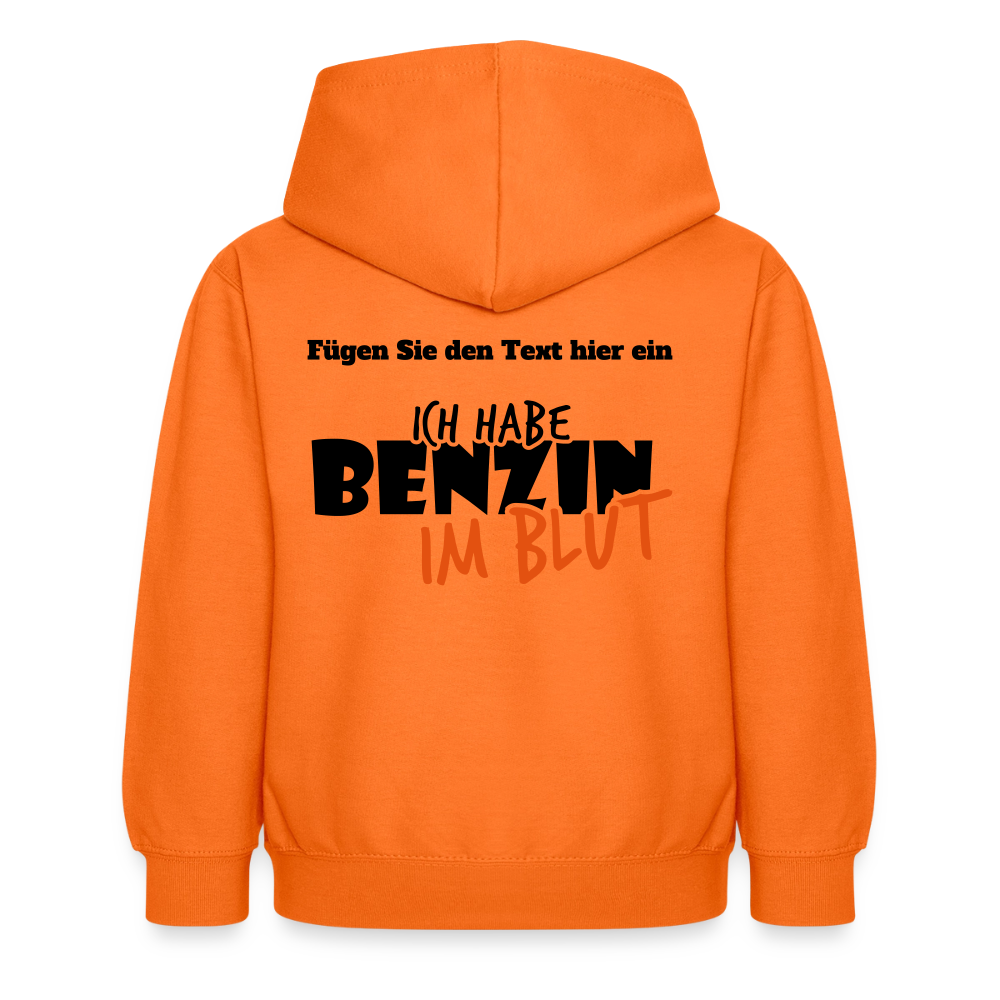 Kinder Hoodie - Orange