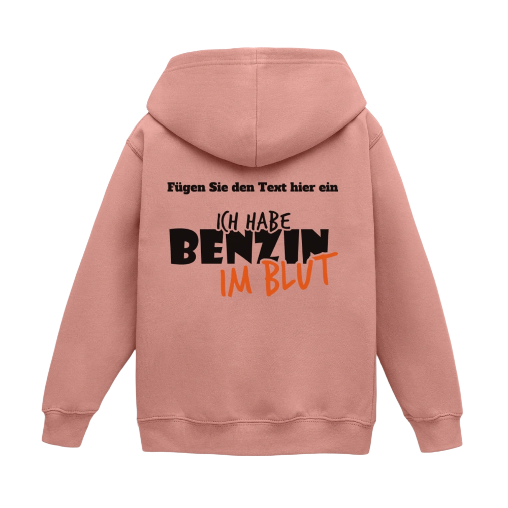 Kinder Hoodie - Altrosa
