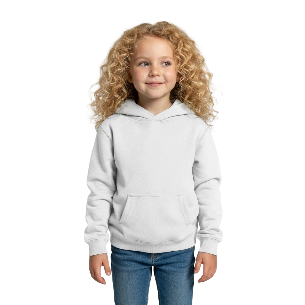 Kinder Hoodie - Weiß
