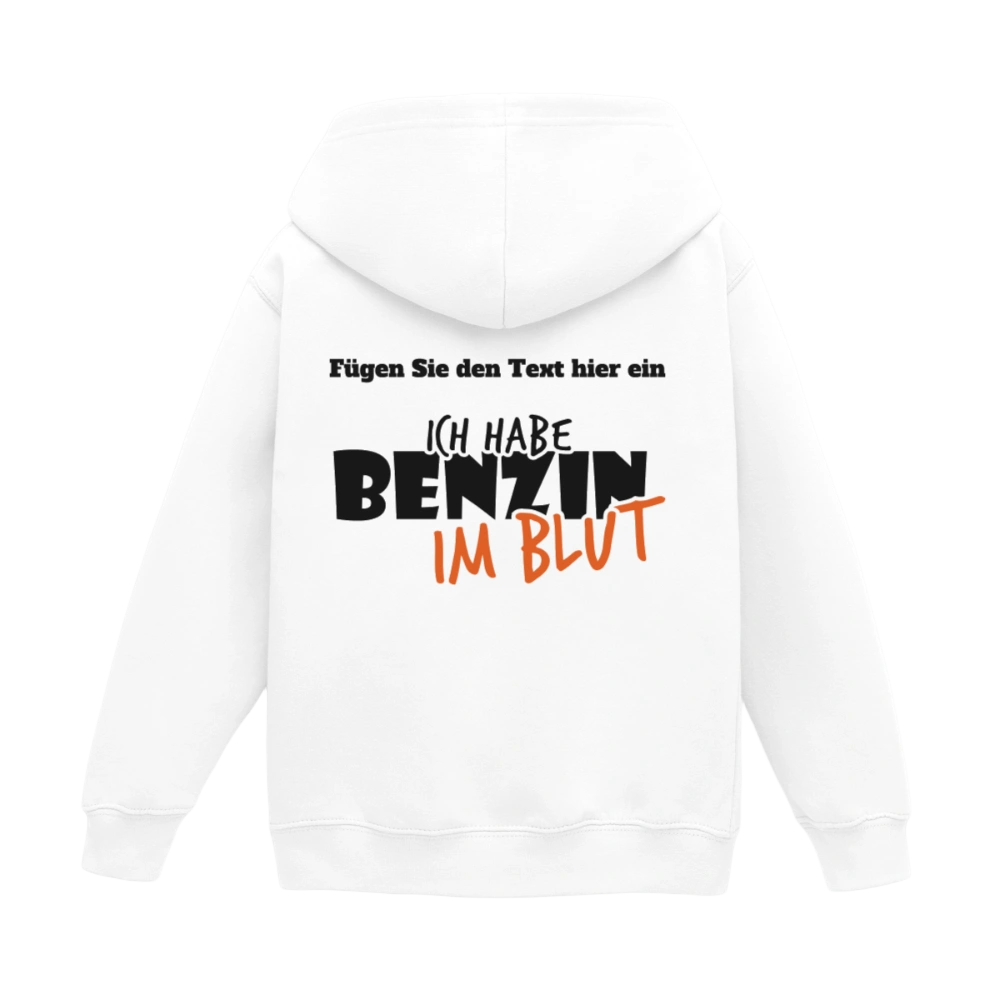 Kinder Hoodie - Weiß