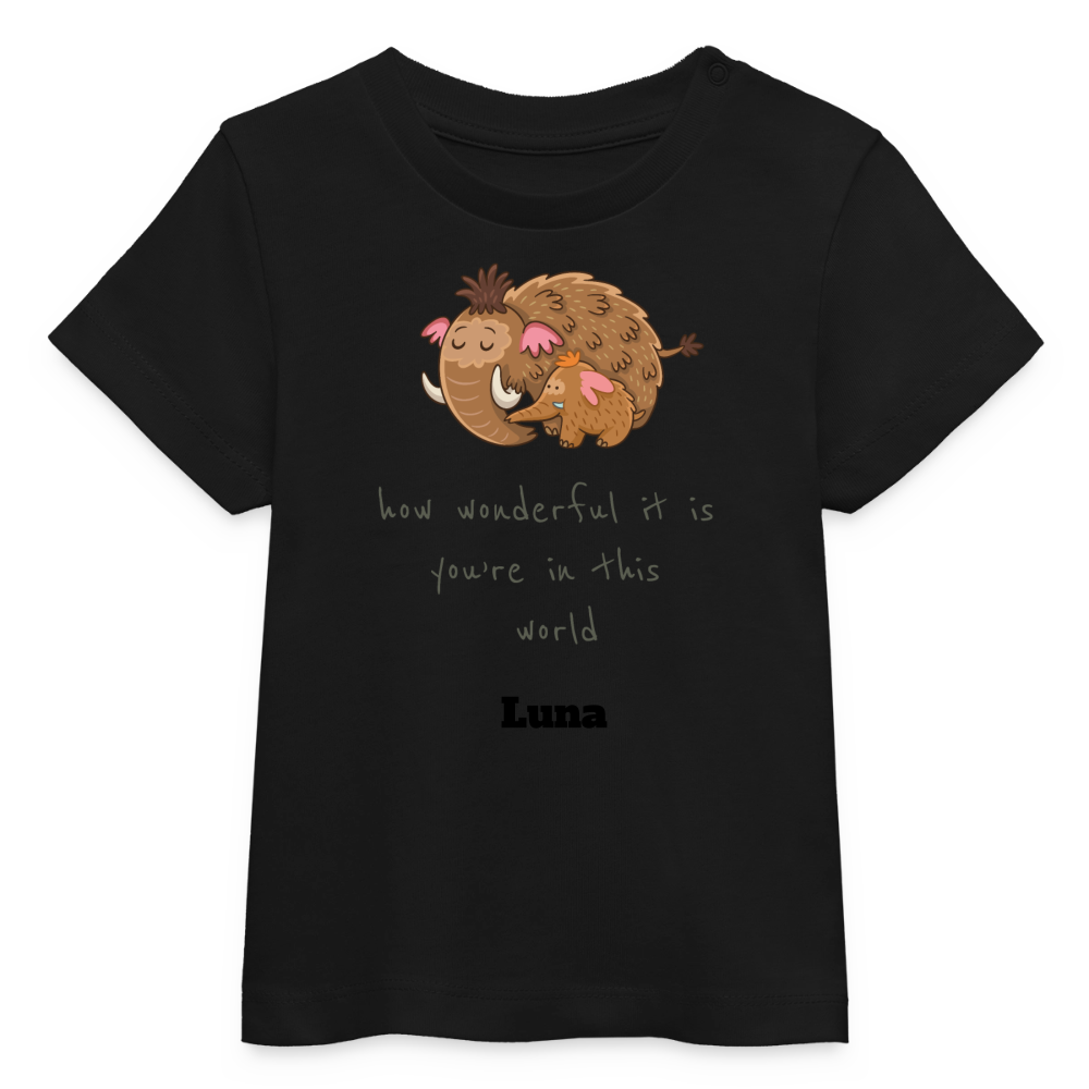 Stanley/Stella BABY CREATOR Baby Organic T-Shirt - Schwarz