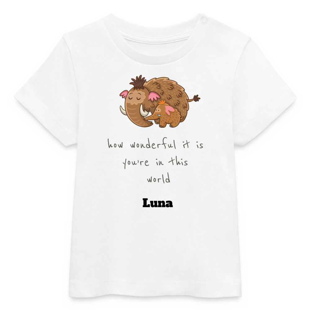 Stanley/Stella BABY CREATOR Baby Organic T-Shirt - Weiß