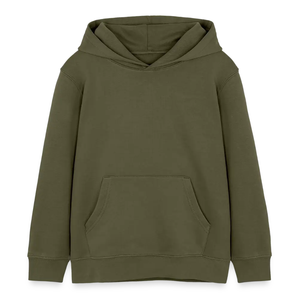 Stanley/Stella Mini Cruiser Kids’ Organic Hoodie - Khaki