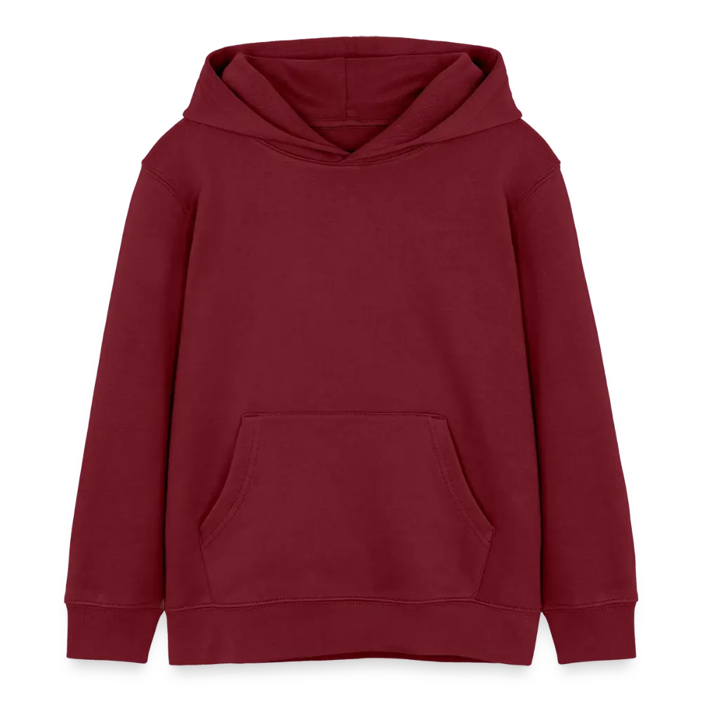 Stanley/Stella Mini Cruiser Kids’ Organic Hoodie - Burgunderrot