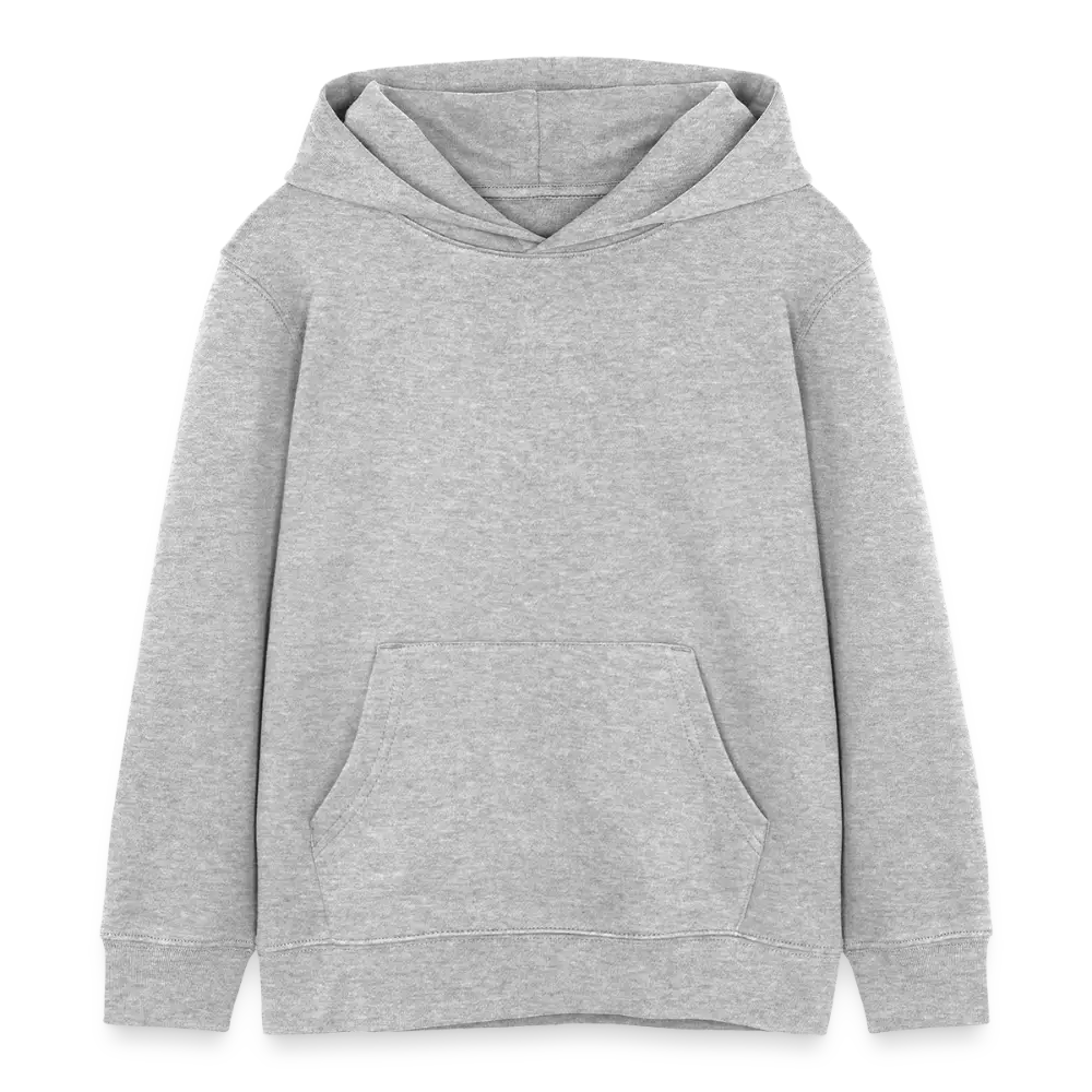 Stanley/Stella Mini Cruiser Kids’ Organic Hoodie - Grau meliert