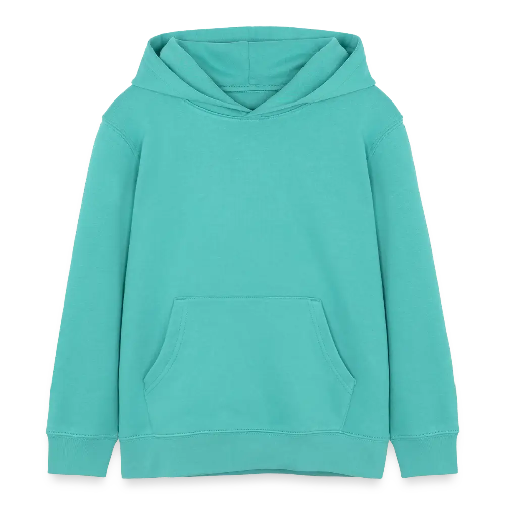 Stanley/Stella Mini Cruiser Kids’ Organic Hoodie - Poolblau
