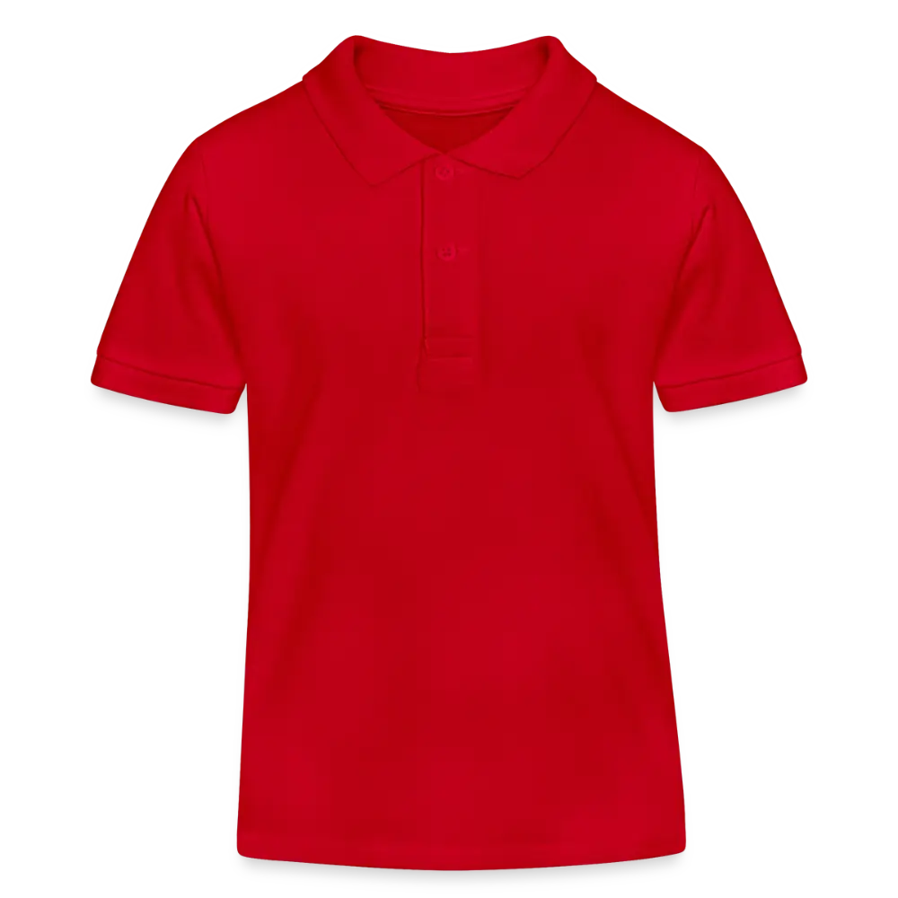Kinder Organic Poloshirt Mini Sprinter von Stanley/Stella - Rot
