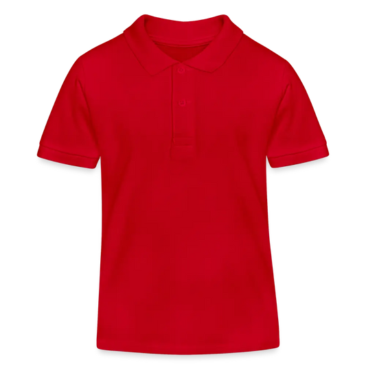 Kinder Organic Poloshirt Mini Sprinter von Stanley/Stella - Rot