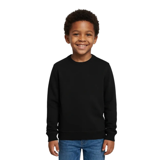 Stanley/Stella Mini Changer Organic Kids’ Sweatshirt - Schwarz