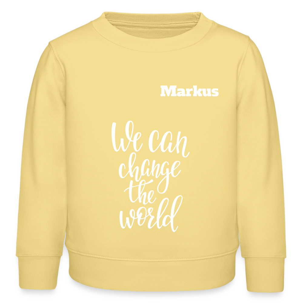 Stanley/Stella Mini Changer Organic Kids’ Sweatshirt - Gelb Viva 