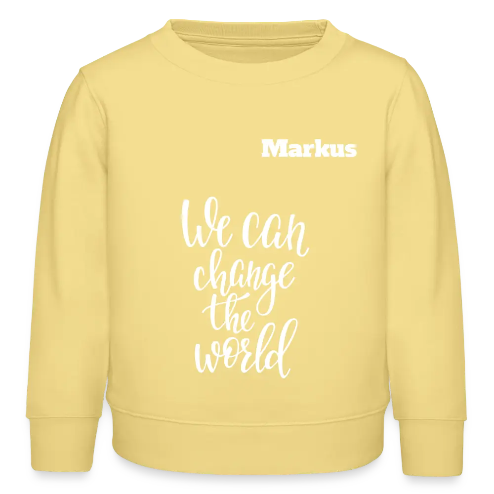 Stanley/Stella Mini Changer Organic Kids’ Sweatshirt - Gelb Viva 