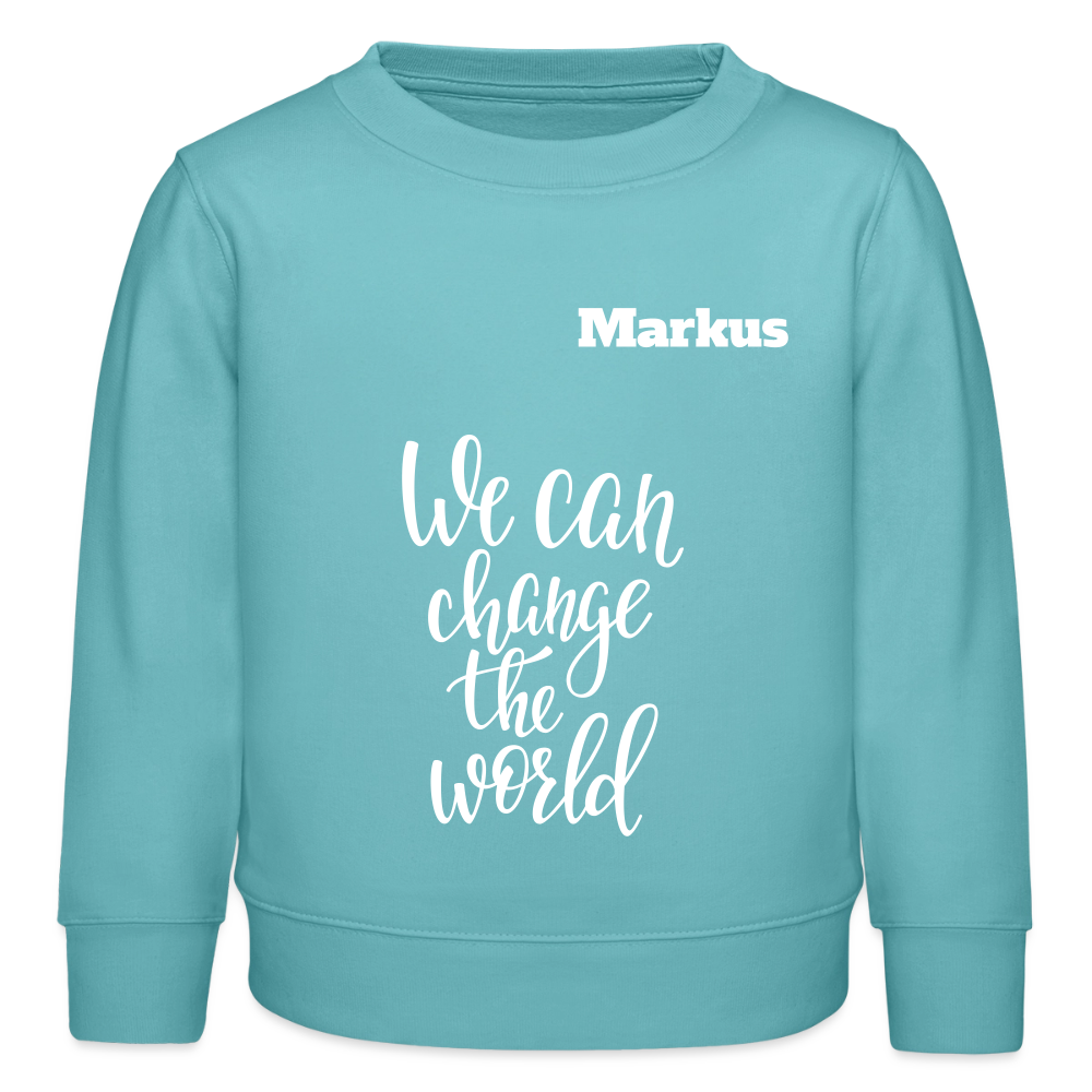 Stanley/Stella Mini Changer Organic Kids’ Sweatshirt - Pastelltürkis