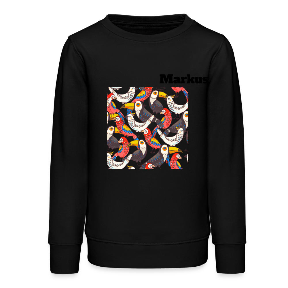 Stanley/Stella Mini Changer Organic Teen Sweatshirt - Schwarz