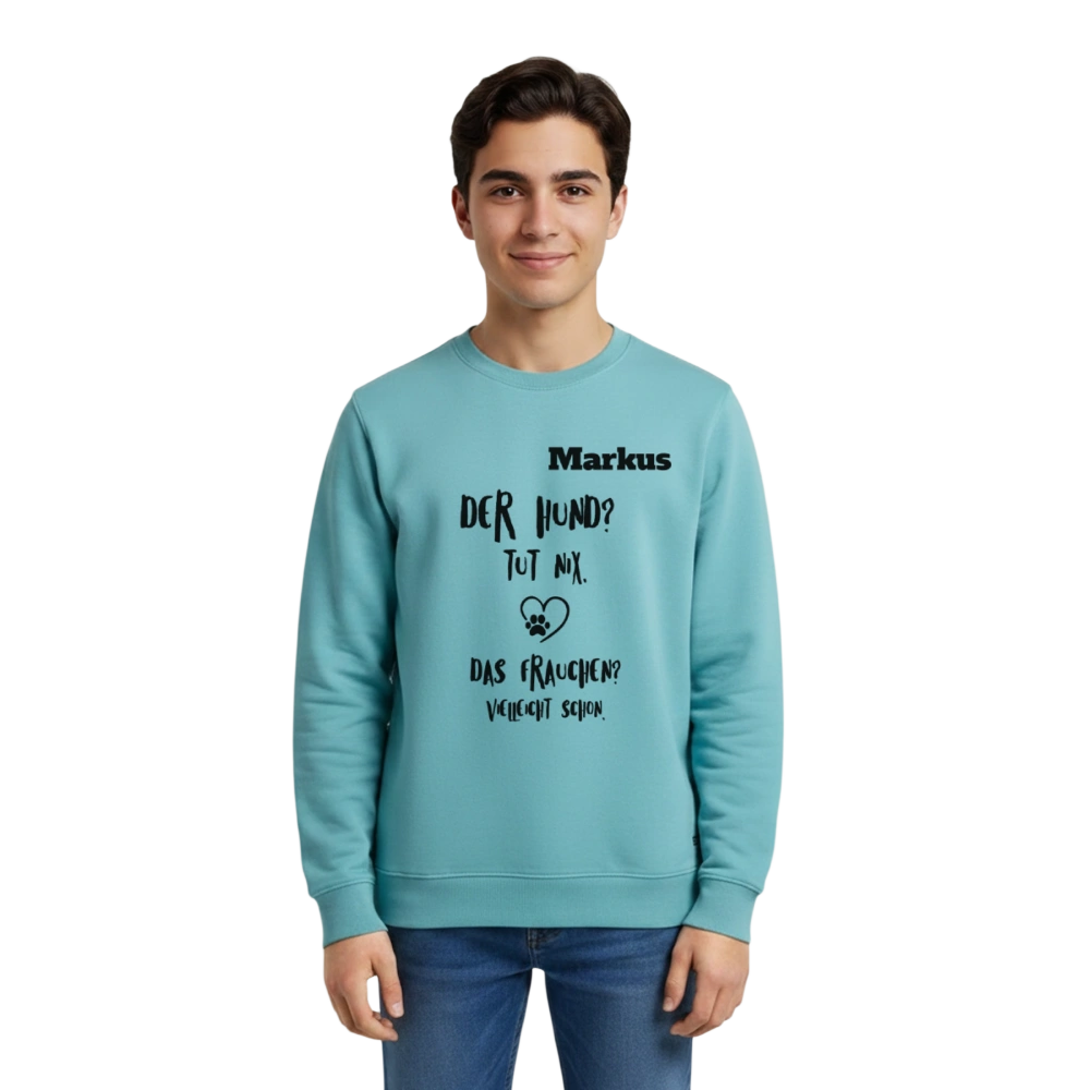 Stanley/Stella Mini Changer Organic Teen Sweatshirt - Pastelltürkis