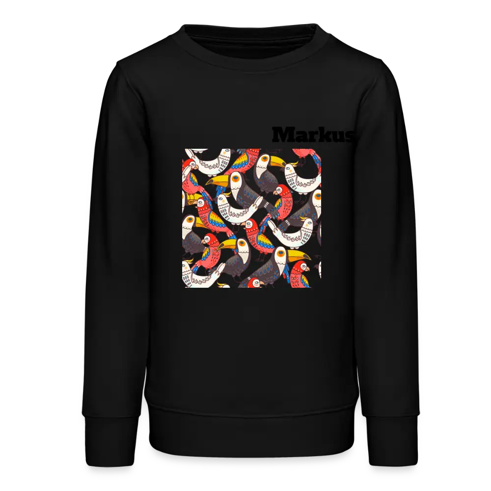 Stanley/Stella Mini Changer Organic Teen Sweatshirt - Schwarz