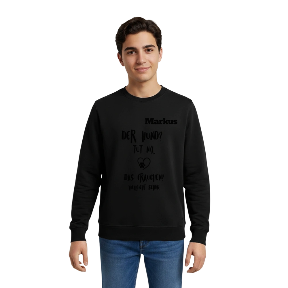 Stanley/Stella Mini Changer Organic Teen Sweatshirt - Schwarz