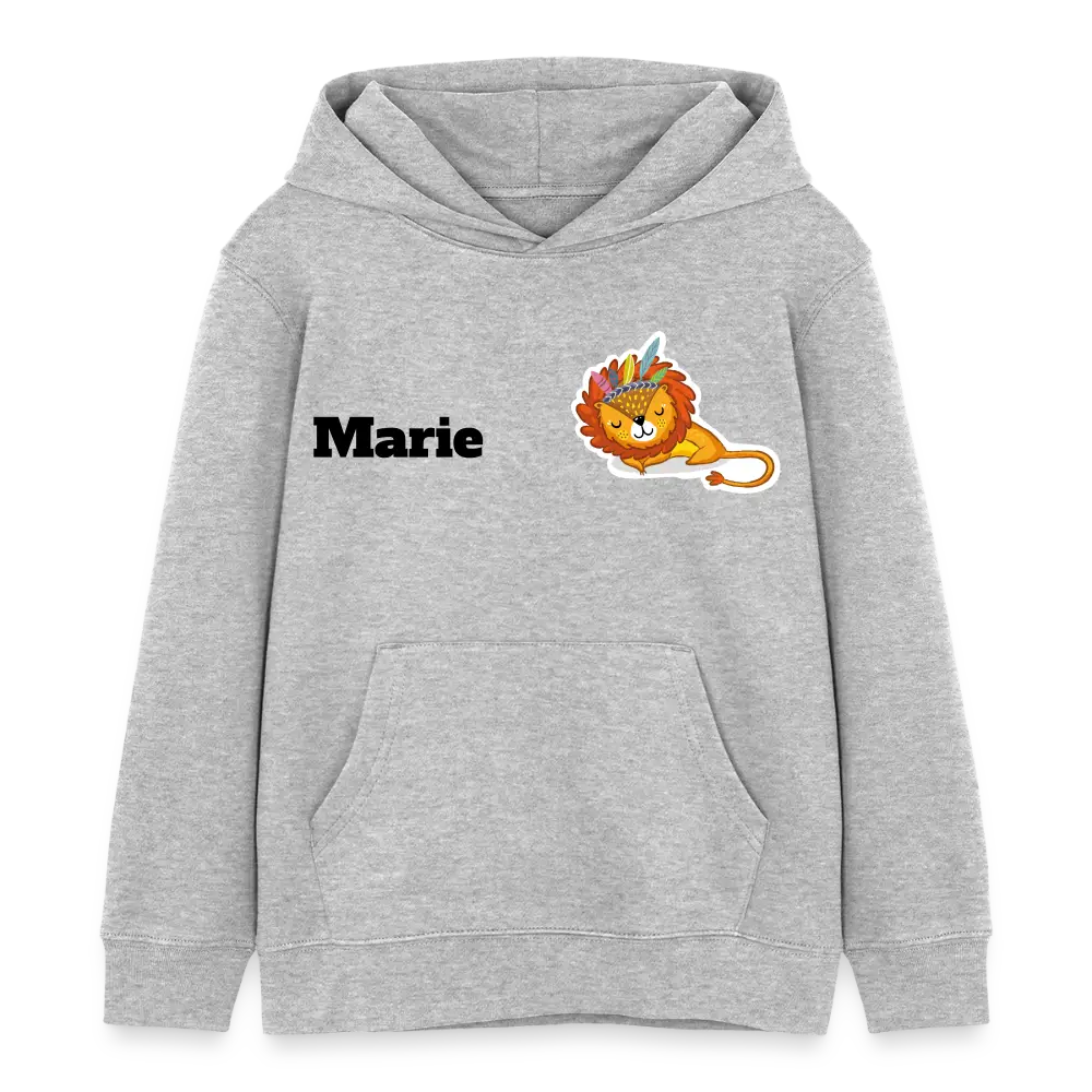 Stanley/Stella Mini Cruiser Kids’ Organic Hoodie - Grau meliert