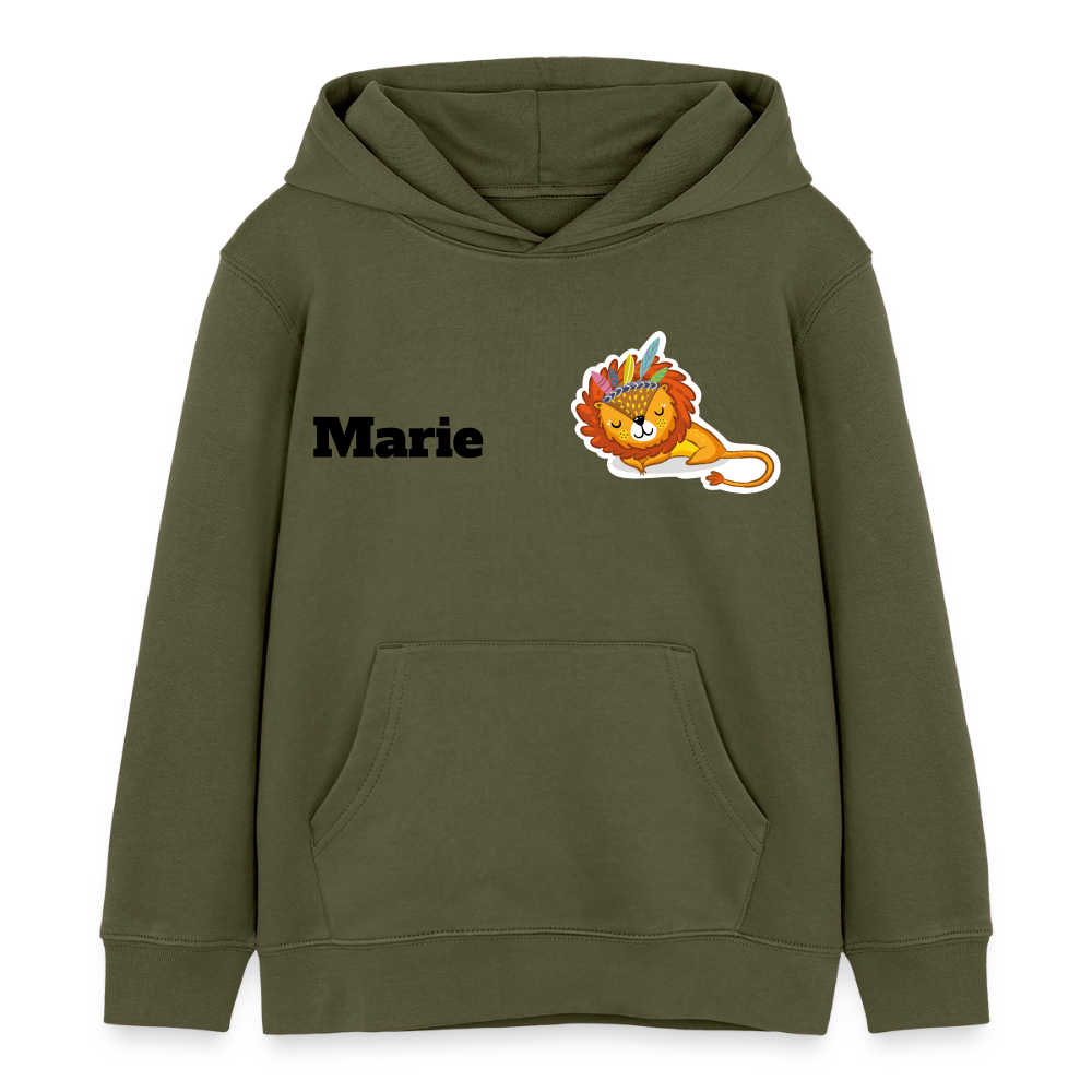 Stanley/Stella Mini Cruiser Kids’ Organic Hoodie - Khaki