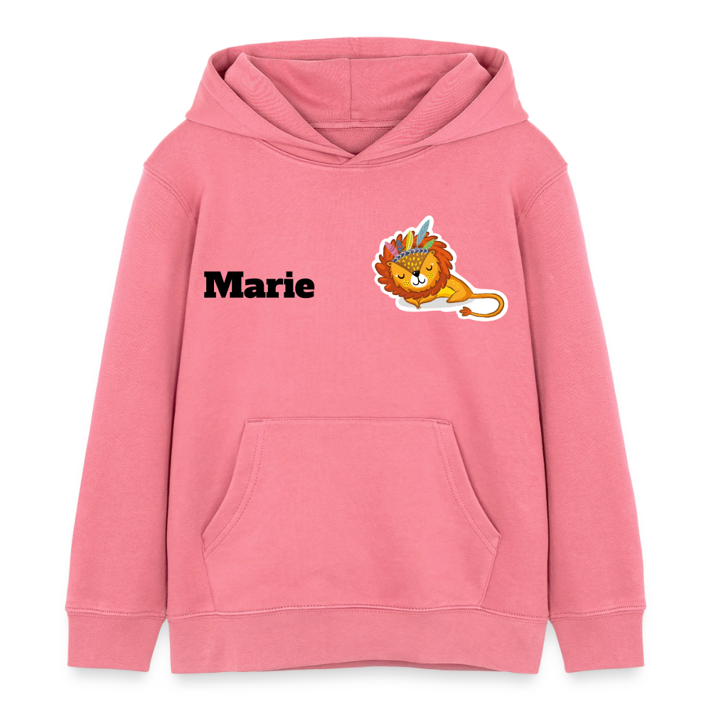 Stanley/Stella Mini Cruiser Kids’ Organic Hoodie - Pink 