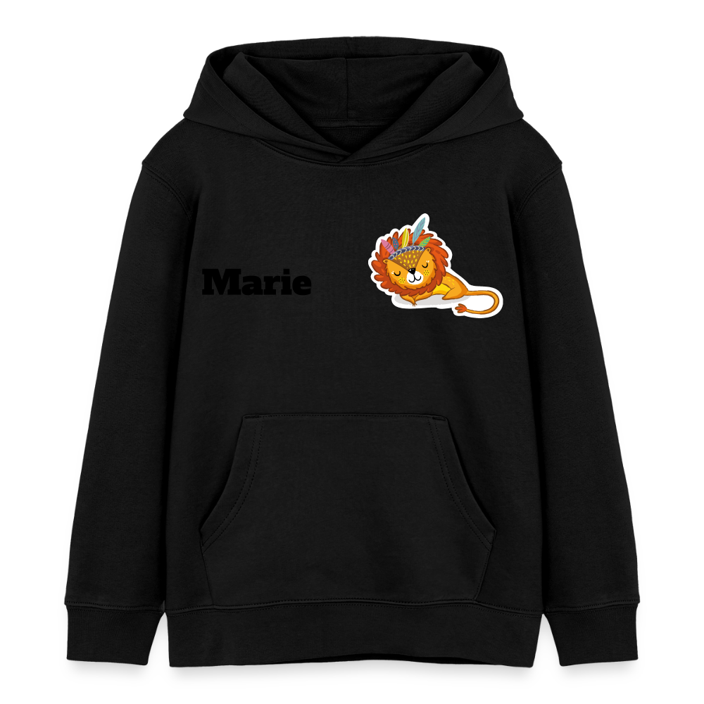 Stanley/Stella Mini Cruiser Kids’ Organic Hoodie - Schwarz