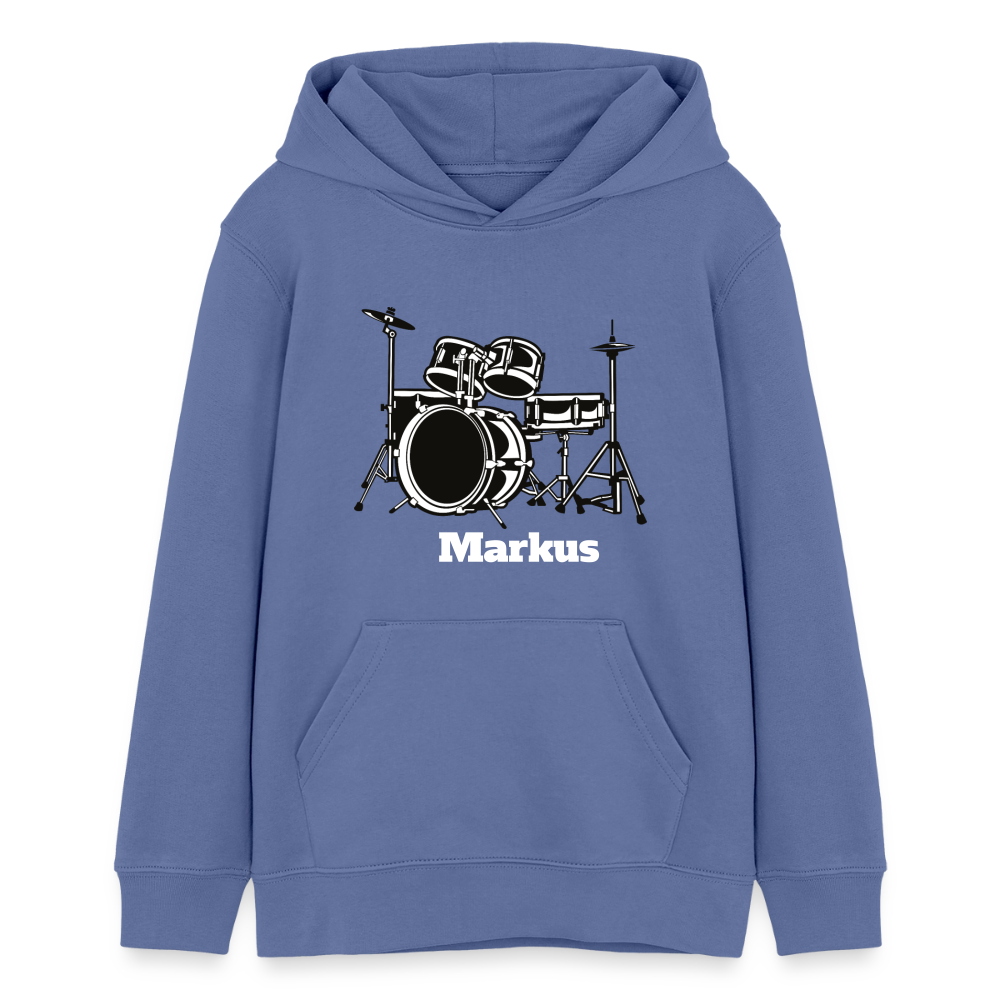 Stanley/Stella Mini Cruiser Teen Organic Hoodie - Blau