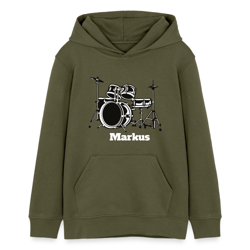 Stanley/Stella Mini Cruiser Teen Organic Hoodie - Khaki