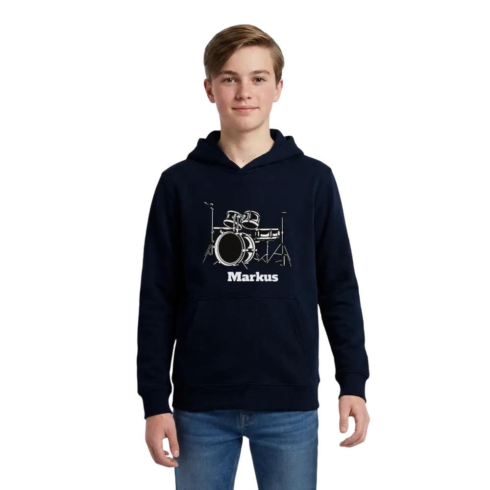 Stanley/Stella Mini Cruiser Teen Organic Hoodie - Navy