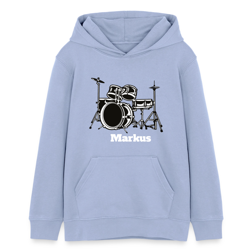 Stanley/Stella Mini Cruiser Teen Organic Hoodie - Sky